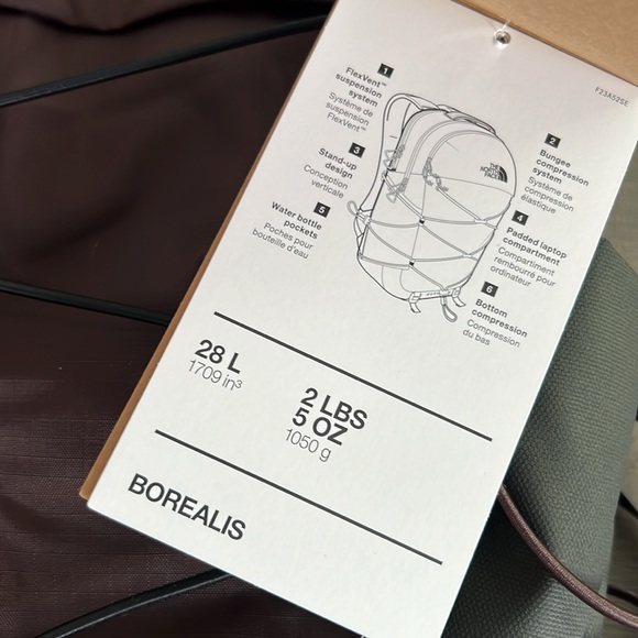 THE NORTH FACE Borealis Backpack In Coal Brown - Picture 10 of 11